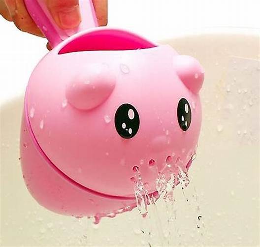 Cartoon Baby Bath Caps Baby Shampoo Cup