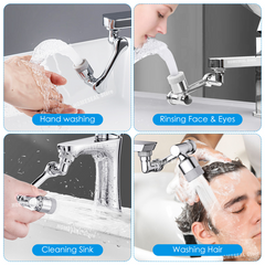 Premium 1080° Rotatable Faucet Extender and Aerator