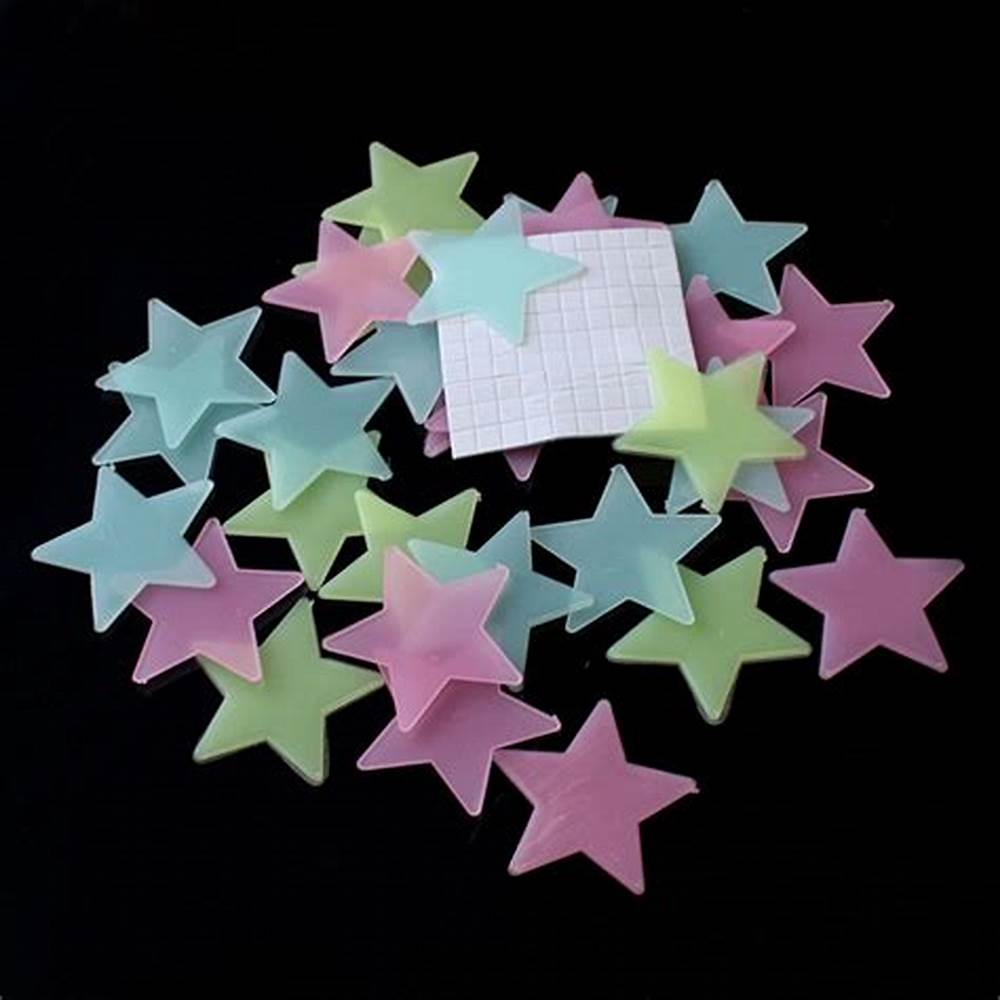 Night Glowing Fluorescent Stars Wall Sticker